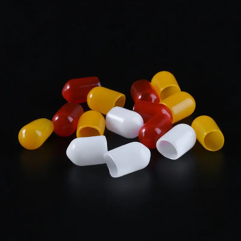 

100 Pcs Protective Cap Anti-rust Anti-dust Silicone Cover Set RCA Lotus Loudspeakers Audio AV Signal Socket Jacket