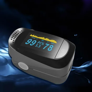 

Home Finger Oximeter Portable Blood Oxygen Saturation Monitor Sleeping Heart Rate Detector