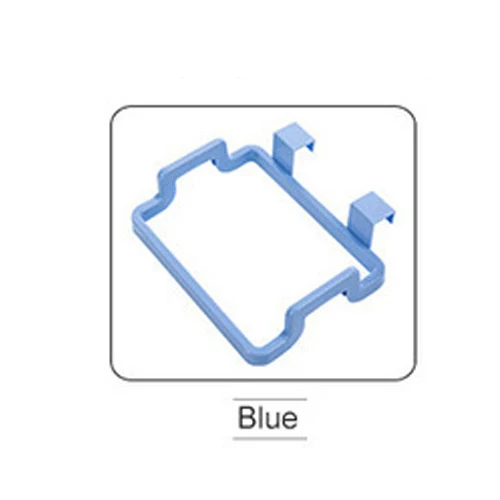 Пластиковый кронштейн для мешков для мусора в европейском стиле, для кухни, спальни, ванной, рабочего стола, для гостиной, для приема, кронштейн для мешков для мусора, для домашнего использования - Цвет: Blue