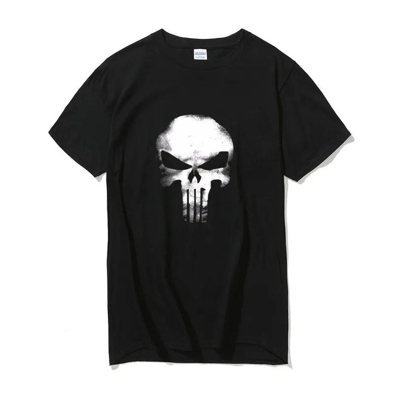 

2020 New Summer Funny Punisher skull 3d T Shirt Summer Hipster Short Sleeve Tee Tops Men/Women T-Shirts Homme Short sleeve tops