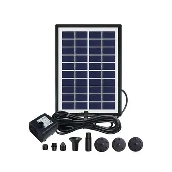 

Mini Floating Fountain Pump Solar Powered Fountain for Garden Pond Decoration