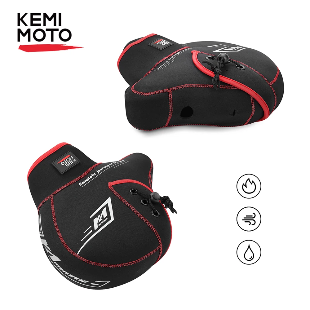 KEMIMOTO Motorrad Handschuhe Herren - Touchscreen Mit PU-Schaum Schutz