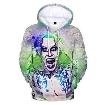 

novelty haha joker 3D hoodies Sweatshirts in boys/girls long sleeve autumn warm pullovers hip hop streetwear fashion cool 3D top