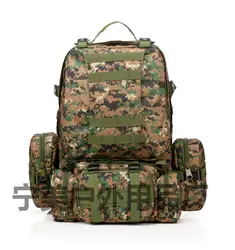 Мужская Сумка для кемпинга Оксфорд ткань открытый рюкзак Армейский Камуфляж походная тактическая сумка для альпинизма большая комбинация