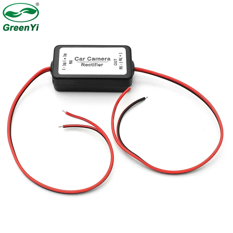 Filtro Raddrizzatore Per Telecamera Backup Auto 12V DC - Riduci Sfarfallio E Linee Sullo Schermo - Regolatore Tensione
