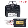 henglong 1/16 2.4G RC tank 7.0 version radio controller + 7.0 version 2.4G receiver/main board 2