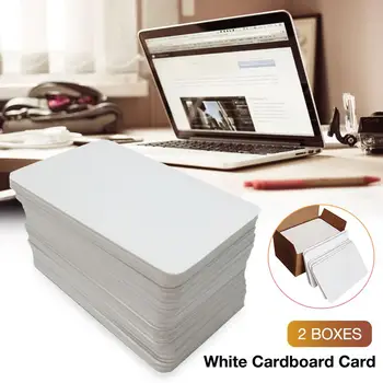 

Blank Playing Card Hard Paper Card Paper DIY Board Game White Cardboard Card