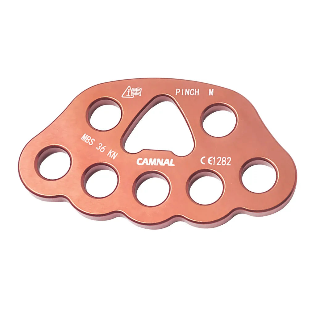

Rock Climbing Rigging Plate 8 Holes Paw Mountaineering Outdoor Exploring