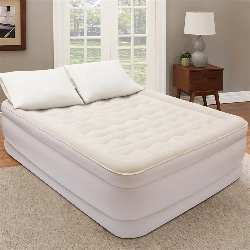 Colcha de lujo de alta colchón hinchable elevado superior con bomba integrada, muebles de dormitorios, camas Colchones| - AliExpress