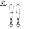 DNDYUJU 5/10 Uds accesorios de pesca Pin conector teniendo con enganchado giratoria de resorte de acero inoxidable señuelo para anzuelo ► Foto 1/6