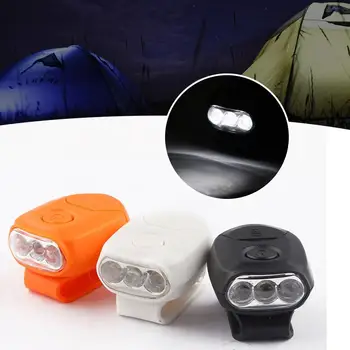 

Cap Mounted Light Outdoor Lamp 3 Led Baseball Cap Lamp Hat Clip Flashlights