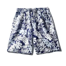 Мужские шорты, летние льняные шорты, спортивные повседневные шорты с принтом, брюки, прямые шорты, мужские джинсы