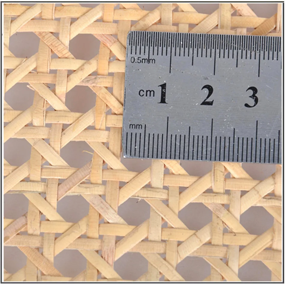 40 45 50 60CM 1metre Natural Rattan Octagonal Decoration Cane Webbing Real Indonesia Rattan Wall Decor Furniture Repair Material