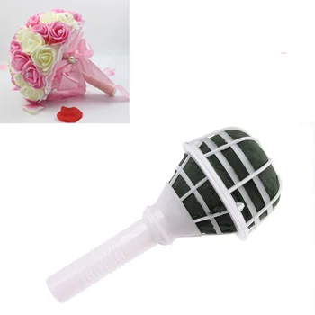 

1 pc DIY Wedding Bridal Bouquet Handle Flower Holder Decoration Gadgets Wedding Supplies