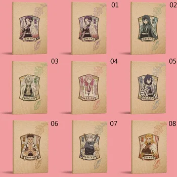 

2020NEW Anime Demon Slayer Kimetsu No Yaiba Kamado Tanjirou Pattern Notebook Office School Student Note Book Stationery Gift