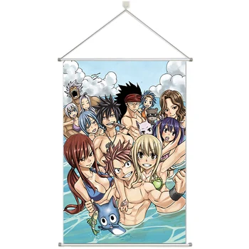 

Anime Fairy tail Personalize Customer Made Alloy Fabric Wall Poster Scroll 60x90cm 24x36inches