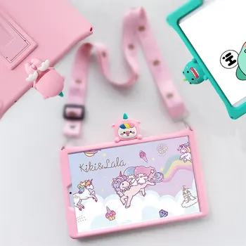 

Soft Silicone Stand Case For Huawei MediaPad M5 Lite 10 10.1" BAH2-W19/L09/W09 10.1'' Tablet Cases For M5 8 8.4 inch Kids Cover