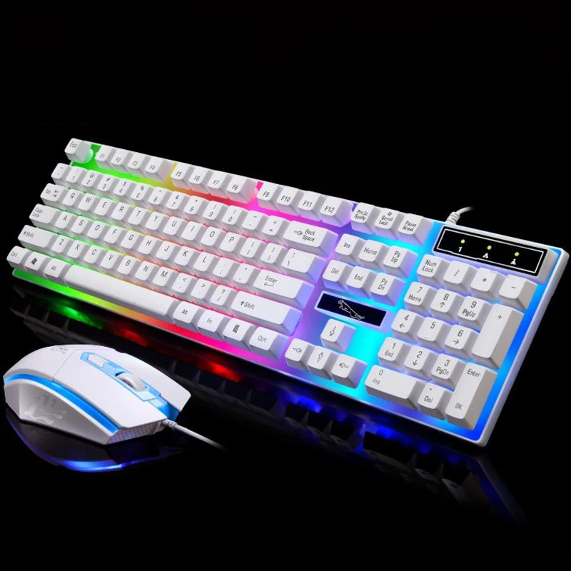 Игровая клавиатура кнопка Hover круглая светящаяся клавиатура металлическая панель с подсветкой USB Проводная металлическая панель с подсветкой Водонепроницаемая