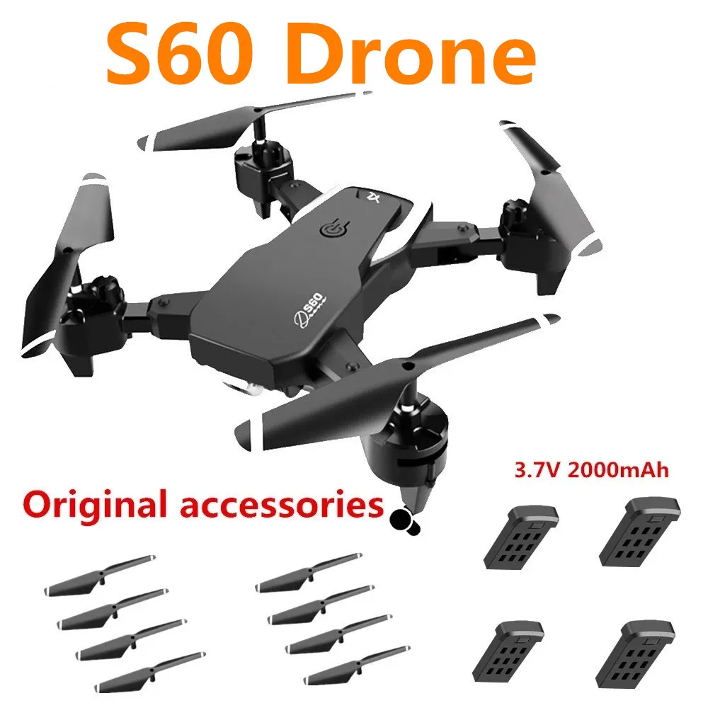 S60DroneBattery37V2000mAhPropellerMapleLeafForS60DroneSpare