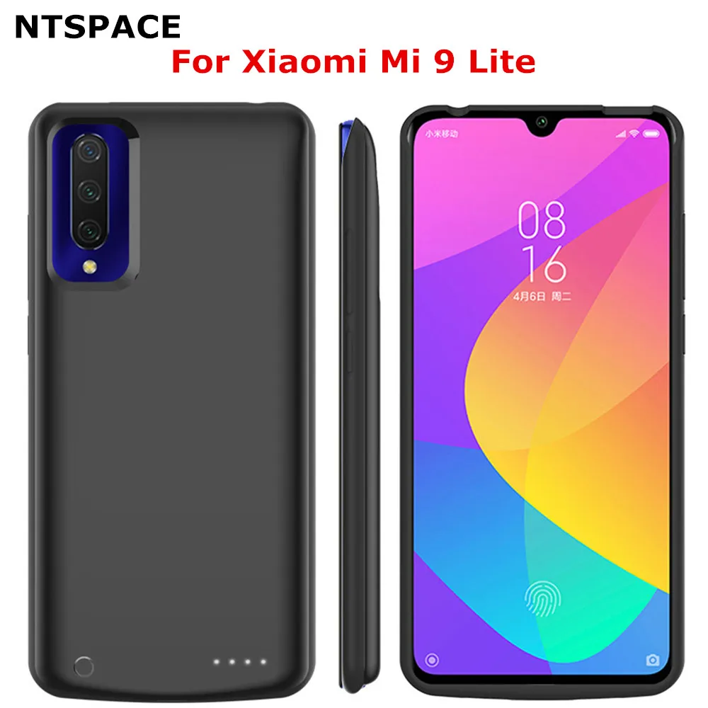 Внешний аккумулятор NTSPACE на 6500 мА · ч для Xiaomi Mi 9 Lite чехол внешнего аккумулятора
