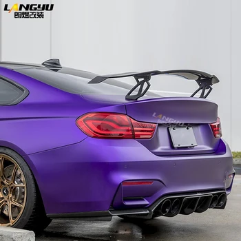 

For BMW M3 F80 CS Pure Sedan S55 2014 2015 2016 2017 2018 Vorsteiner GT Style Carbon Aluminum Trunk Spoiler Wing Lid USA Seller