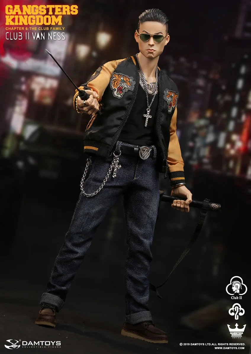 DAMTOYS 1/6 гангстеры Kingdom-Club 2 Ван Несс GK017 у цзяньхао Ван Несс фигурка модель игрушки подарок