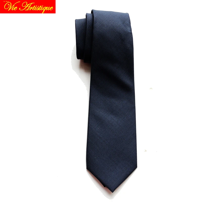 neck tie for men business formal office 8cm wool ties plain striped plaid luxury free shipping