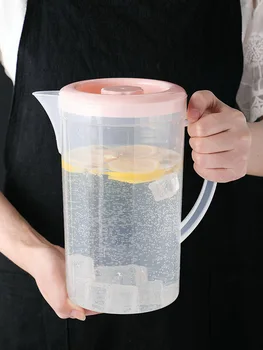 

Large Capacity Pitcher Heat Resistant Cold Water Jug Household Teapot Kettle Beverage Storage Container Bottle Household tools