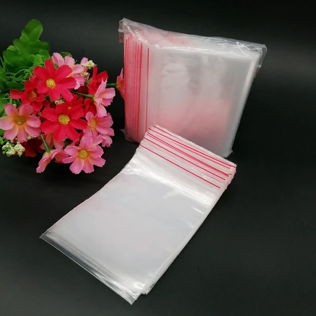 1000pcs 11x16 Ziplock Bags Clear Plastic Bags Transparent Pe Zip Lock Bag  For Cloth/christmas/gift/Jewelry Packaging Display Bag - AliExpress