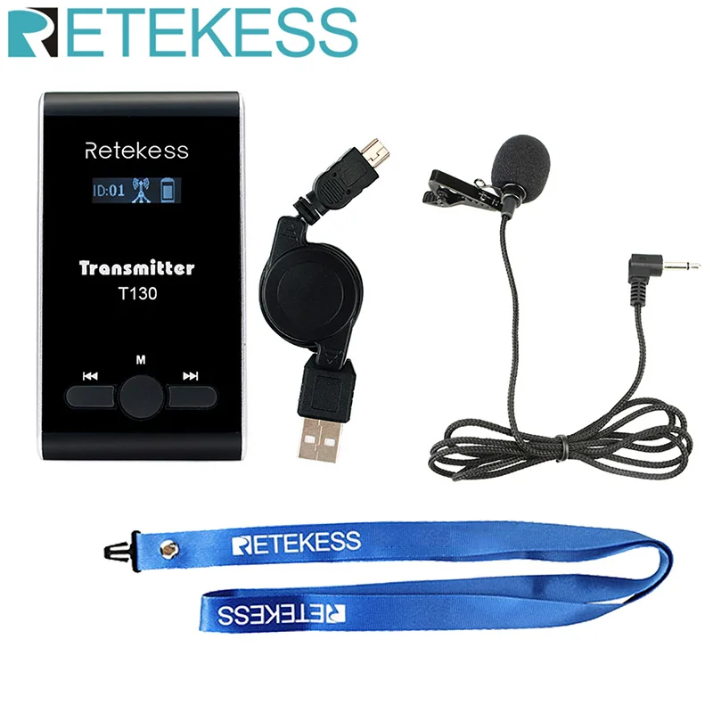 Передатчик туристического гида RETEKESS T130 для беспроводной системы система