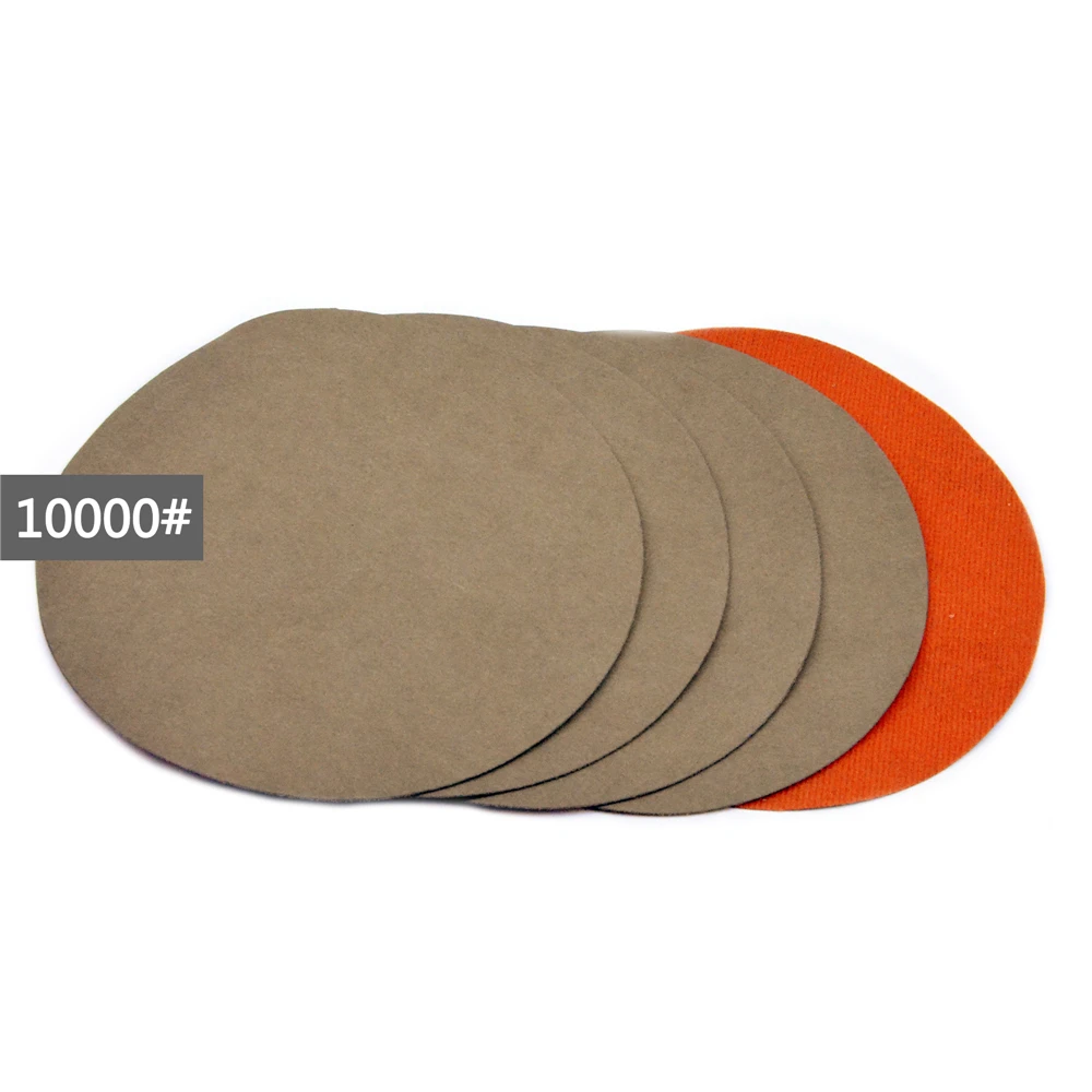 POLIWELL 5 шт. 7 дюймов 180 мм 3000-10000 Грит влажные и сухие Флокирование шлифовальные диски автомобильные тонкой полировки шлифование наждачной бумагой диск