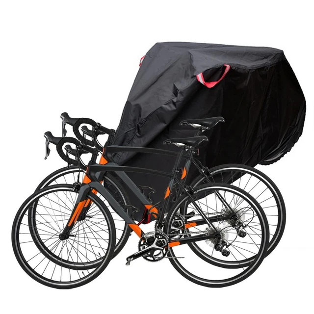 Housse de vélo pour 2 vélos Tissu Oxford 210D imperméable de vélo