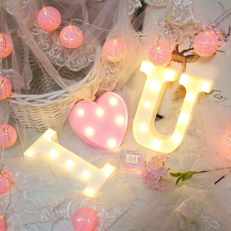 marquee letter lights