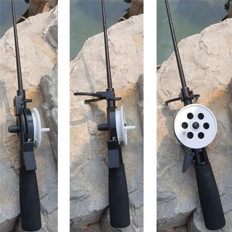 36cm Ice Winter Fishing Rod With Reel Outdoor Sport Fish Tackle Pole Pesca Combination Conveniently Carrying