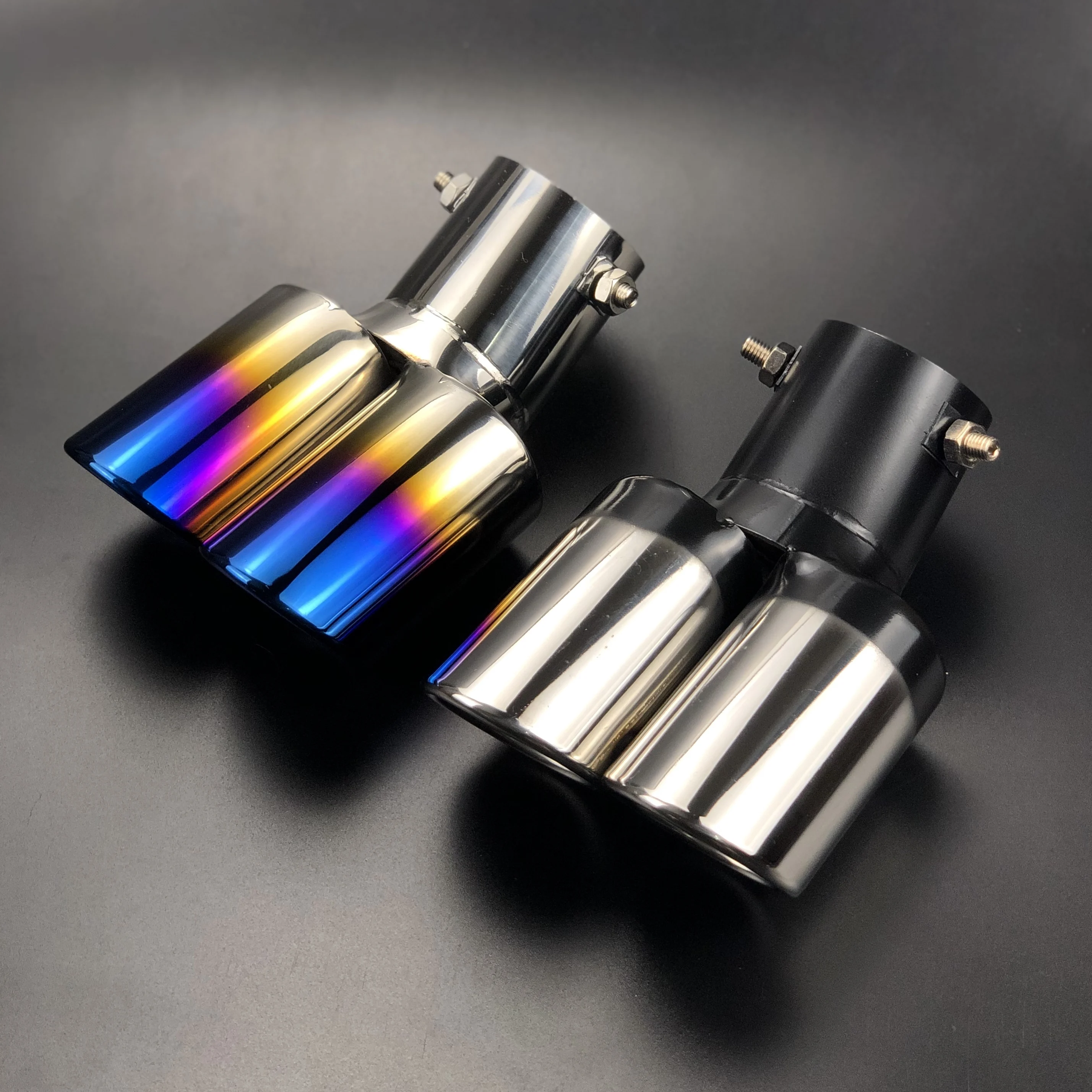 Car styling Exhaust Pipe tube Case For Toyota Prius Levin Crown Avensis Previa FJ Cruiser Venza Sienna Alphard ZELAS HIACE Ride |