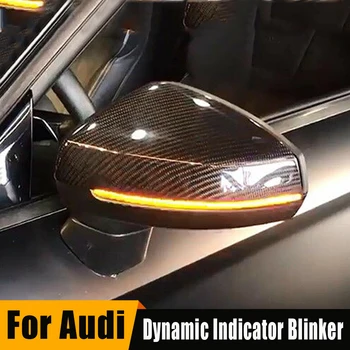 

Flowing Mirror Indicator LED Turn Signal Light Blinker Startup Breath Light for Audi A4 A5 B8 A3 8P Q3 A6 C6 4F S6 SQ3 A8 D3 8K