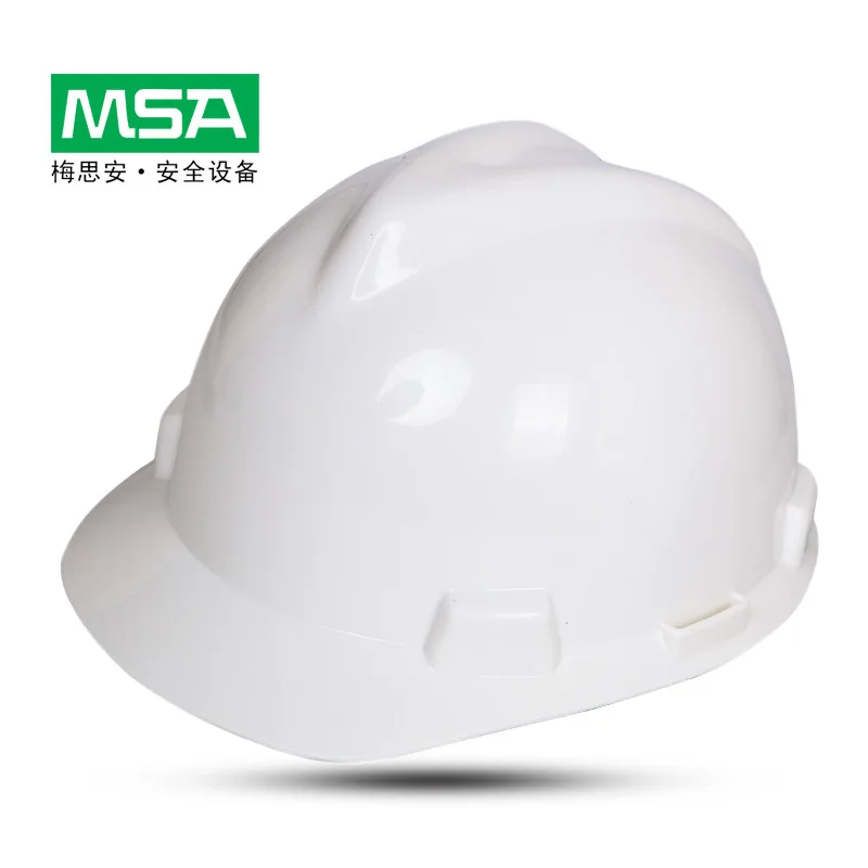 

America MSA Safety Helmet Standard PE Safety Helmet MSA 911 Engineering Use Hat Smashing Anti-Fall of Helmet