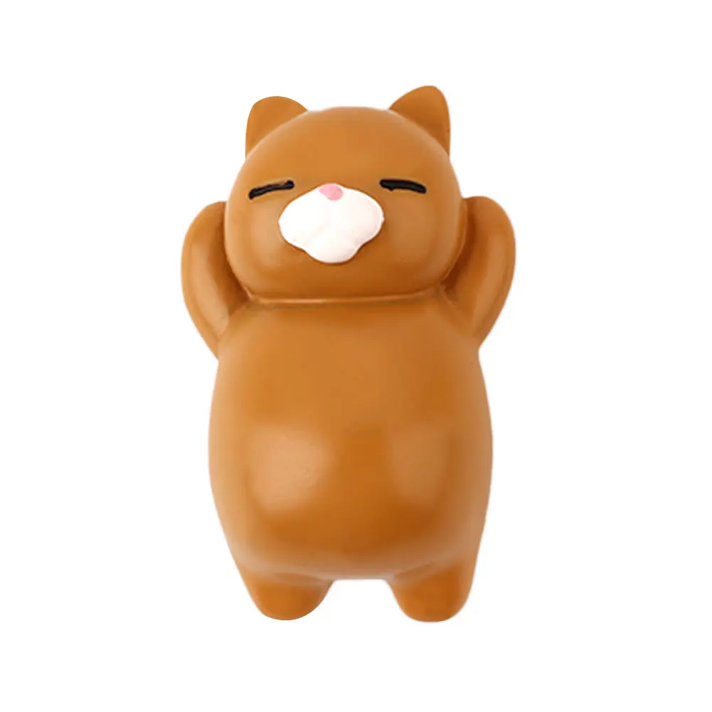 dark coffee cat 3D магнитный стикер на холодильник мультяшный Кот домашний чехол для телефона магнитная пряжка декоры - Цвет: dark coffee cat