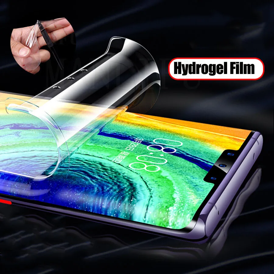 9D Передняя Мягкая ТПУ Гидрогелевая наклейка пленка для Motorola Moto One Vision Z2 Z3 Z4 Play