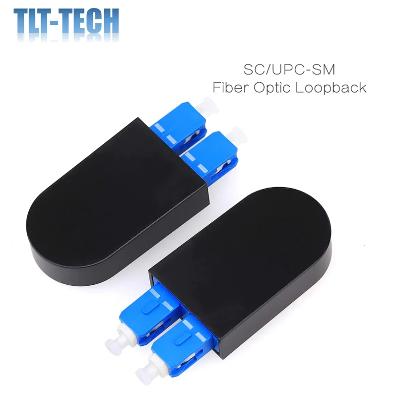 

2 PCS /Pack SC/UPC SM MM OM3 OM4 Fiber Optic Adapter Loopback Adapter Connector