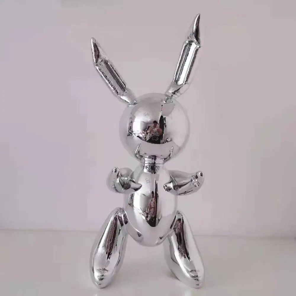 Воздушный шар кролик домашний декор, произведение искусства скульптура современный минималистичный Европейский Jeff koons