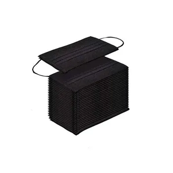 

90 Pcs Black Activated Carbon Face Mask Personal Proof Protect Face Mouth Mask Cover Outdoor Sport Protective Masks Mascarilla