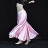 Satin Shining Belly Dance Skirt for Woman Big Swing Gypsy Spanish Flamenco Dancesuit Costumes Stage Wear Performance Clothing ► Photo 3/6