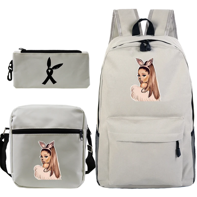 Модный женский рюкзак Ariana Grande, студенческий школьный ранец для девочек-подростков, дорожная сумка для ноутбука, женская сумка для книг, Mochilas для колледжа