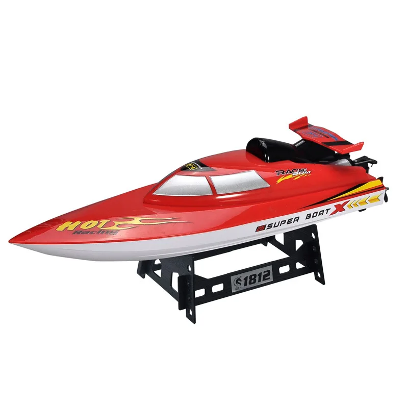 

Large Remote Control High Speed Boat Faux Flip Liquid-cooled High-Speed Speedboat 2.4G Water Competition Ship Model Easy to Fly