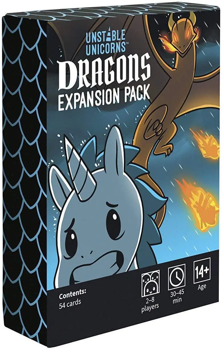 Uncut Unicorns expansionpack Manic Unicorn расширяющаяся сумка игровая карточная настольная игровая карточка