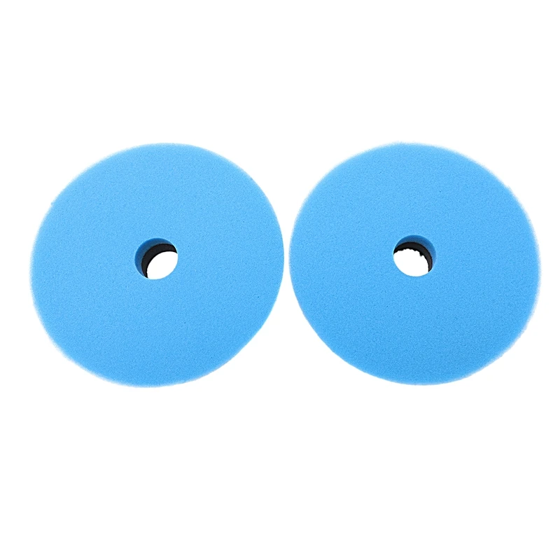 

6inch (150mm) Compound Polishing Pads Buffing Buffer Pads Sets For DA / RO Dual action Car Polisher Sander- BLUE