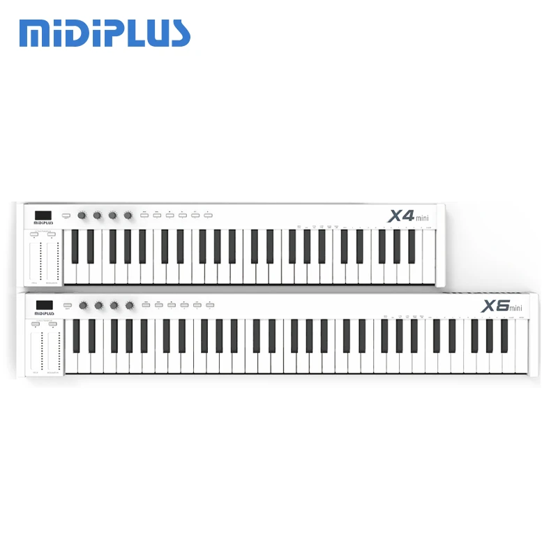 MIDIPLUS X4mini 49-ключ USB клавиатура MIDI контроллер Профессиональный альт саксофон музыкальные инструменты металлический чехол портативная клавиатура