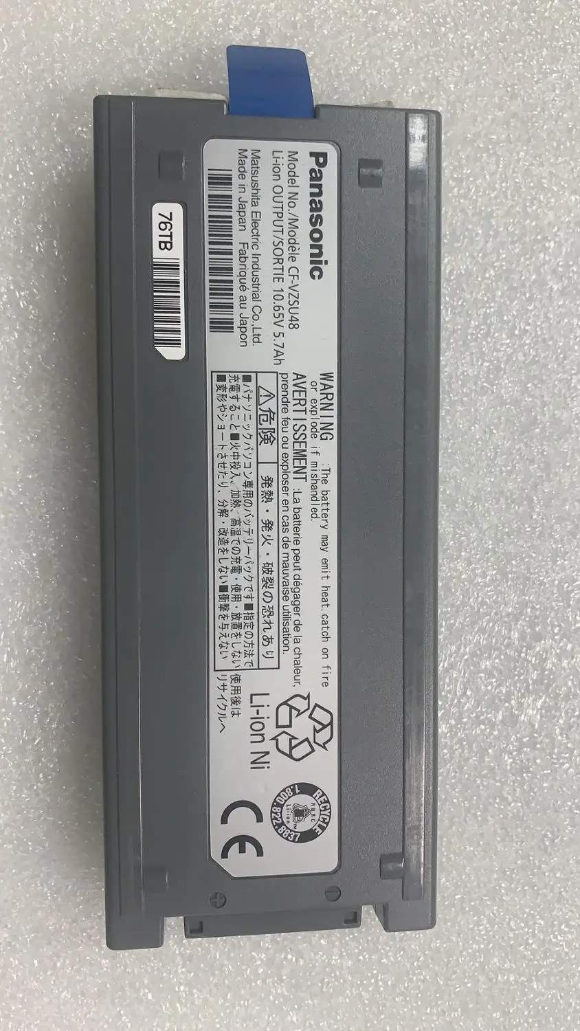 

Original for Panasonic cf-19 cf-19 battery
