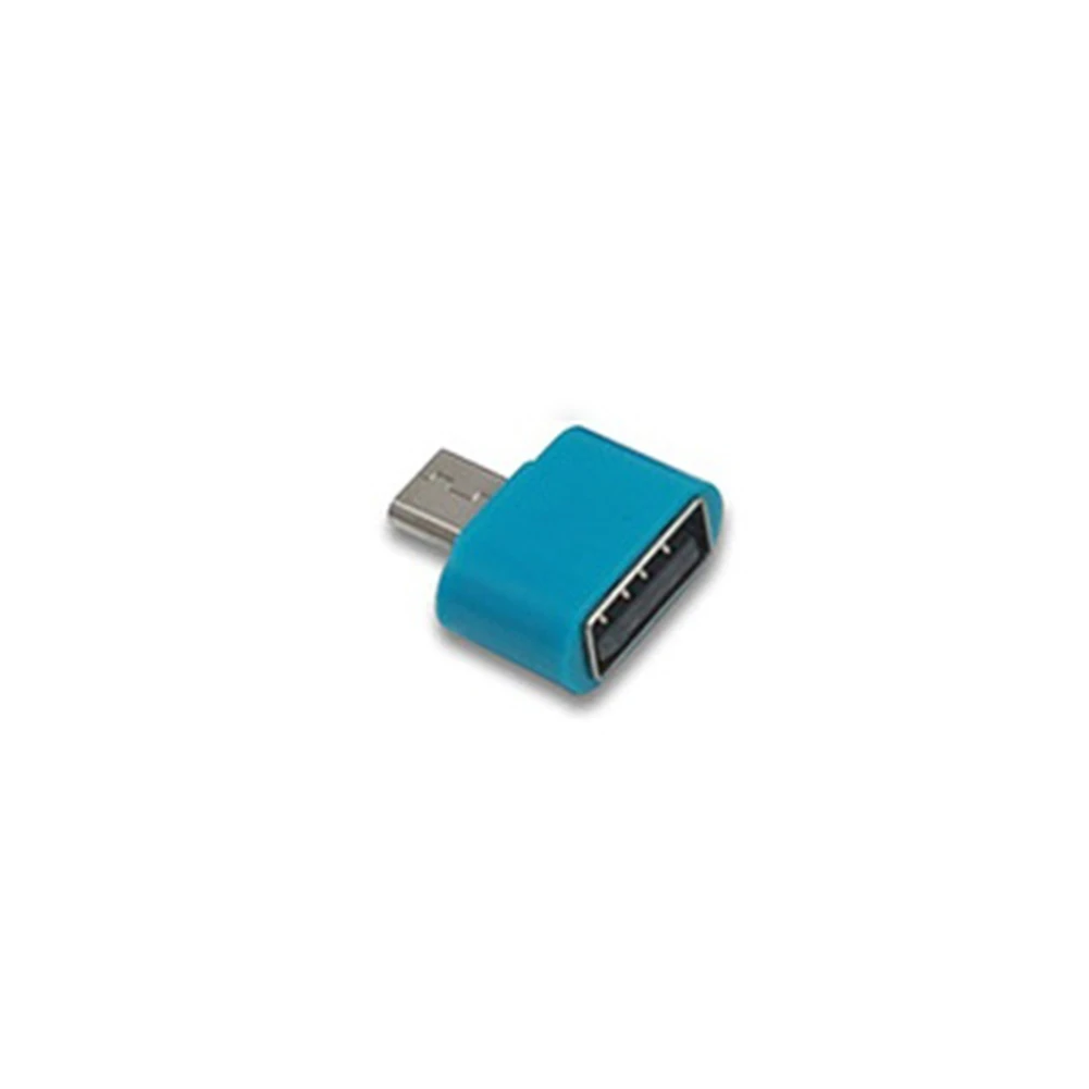 8 шт. Micro USB OTG к USB 2,0 адаптер U диск мышь клавиатура Usb конверсионная головка цвет Случайный